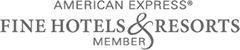 Erica Hotel is member of American Express Fine Hotels & Resorts